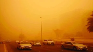 الأرصاد تحذر سكان المملكة من تأثير الرياح المثيرة للأتربة على الصحة والحركة المرورية